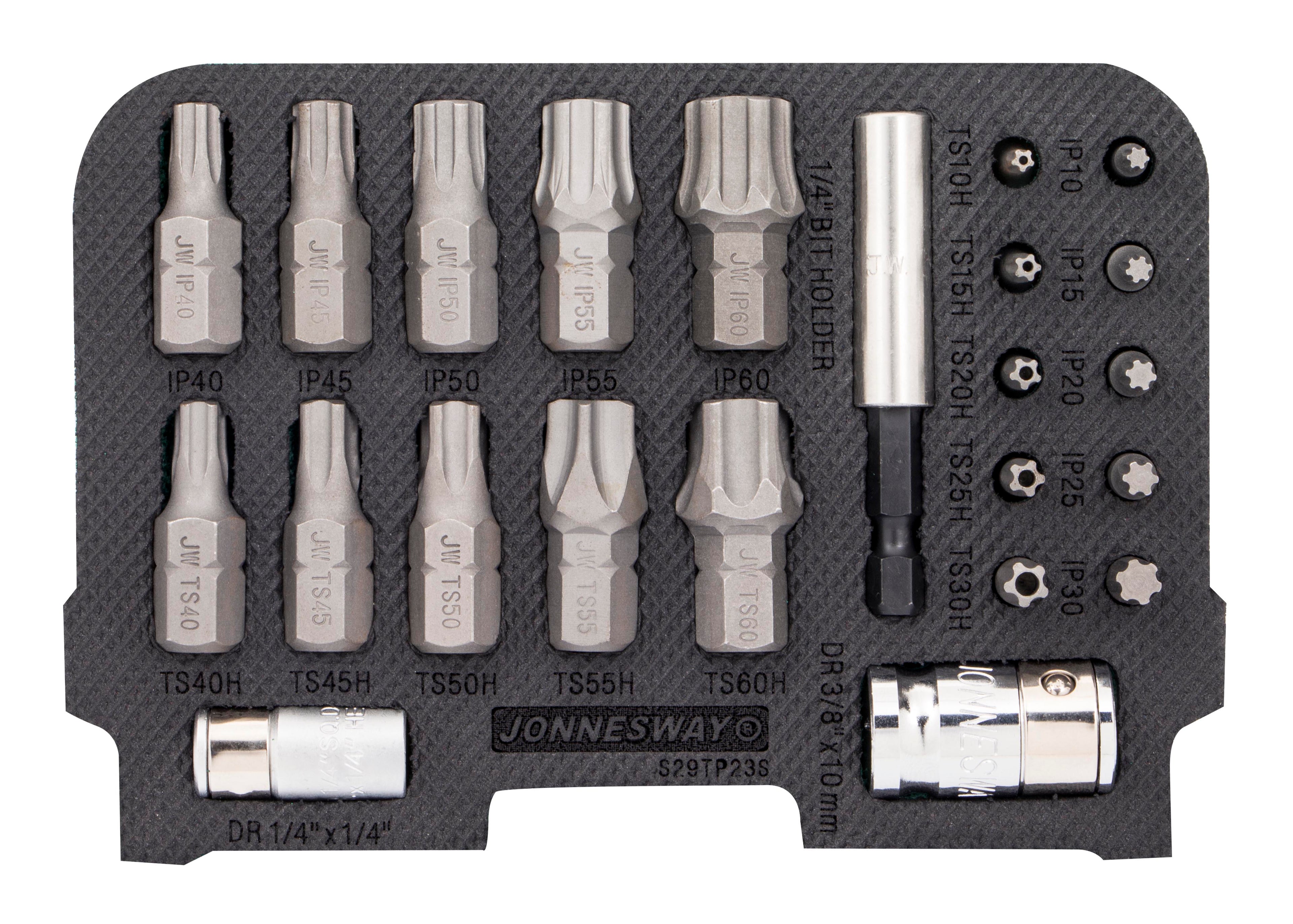 Juego de 23 bits Torx Plus