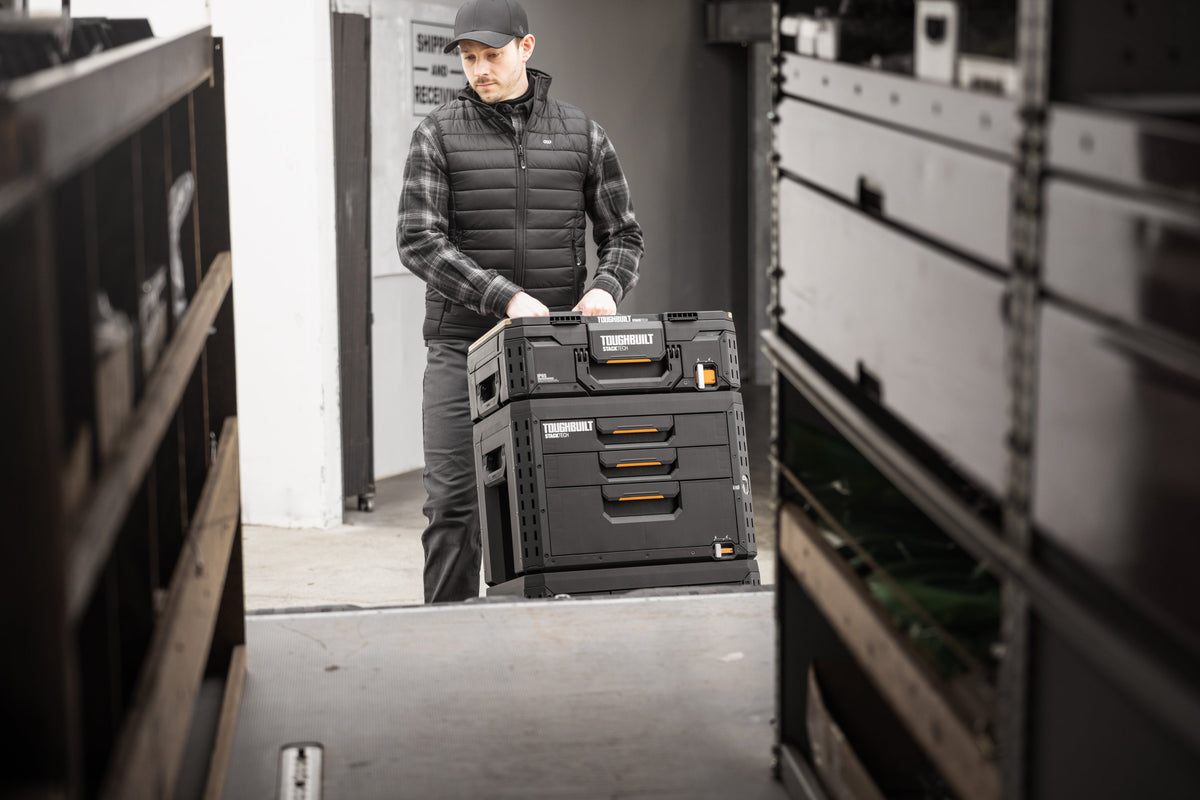 Caixa de ferramentas média StackTech Toughbuilt TB-B1-B-30-BEA – imagem 19