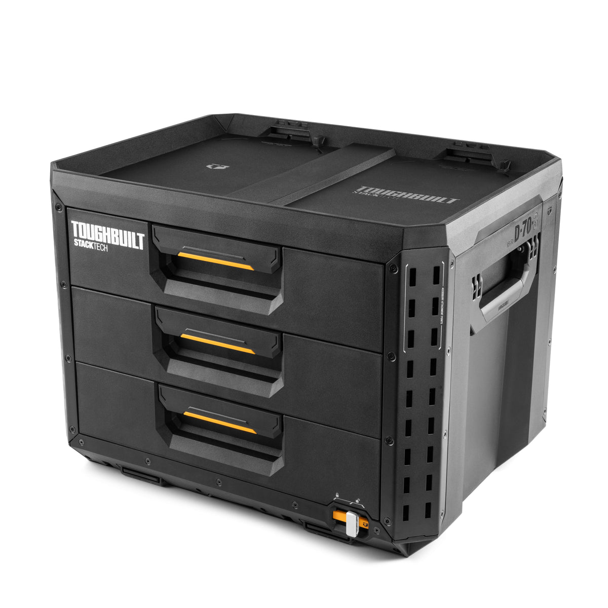 Mala de ferramentas com 3 gavetas StackTech Toughbuilt TB-B1-D-70-3