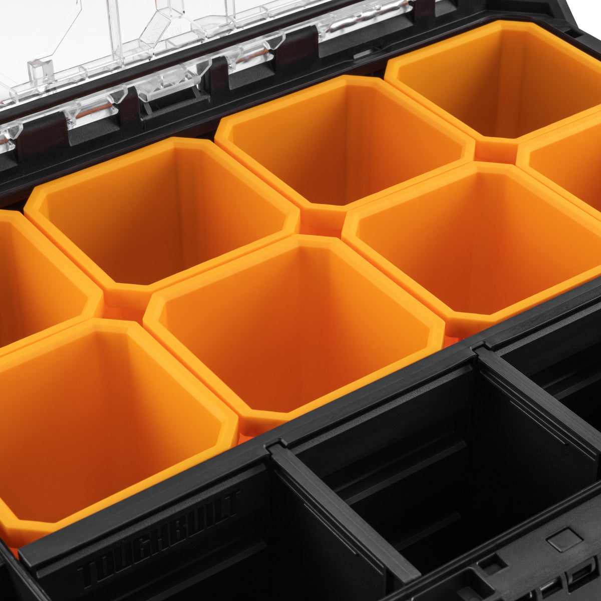 Organizador grande StackTech com tampa transparente e gavetas Toughbuilt TB-B1-O-30 – imagem 6