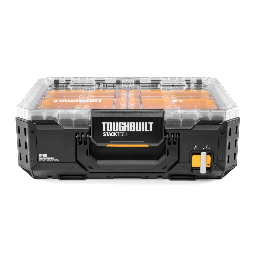 Organizador grande StackTech com tampa transparente e gavetas Toughbuilt TB-B1-O-30 – imagem 2