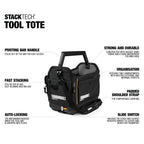 Bolsa de ferramentas aberta StackTech Toughbuilt TB-B1-S-80C – infografia 9
