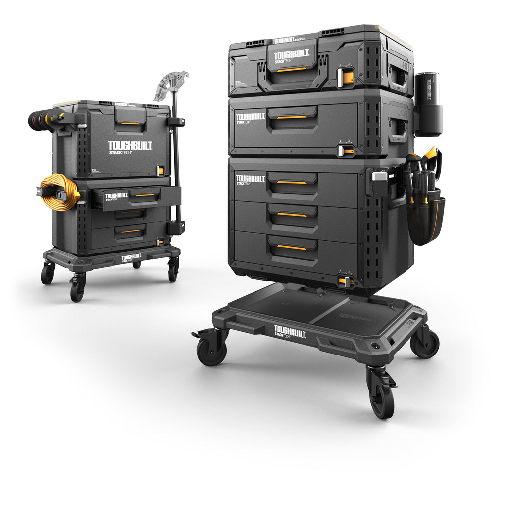 Base com 4 rodas StackTech para malas Toughbuilt TB-B1-T-10 – imagem 5