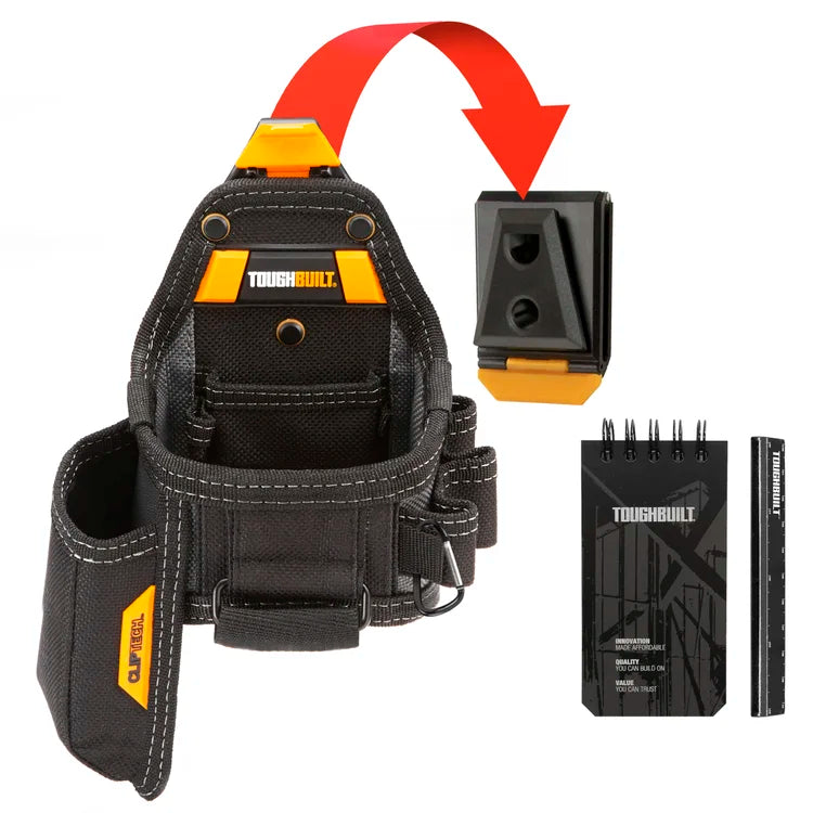Estojo para fita métrica e x-ato com caderno e lápis Toughbuilt TB-CT-25X – imagem 10