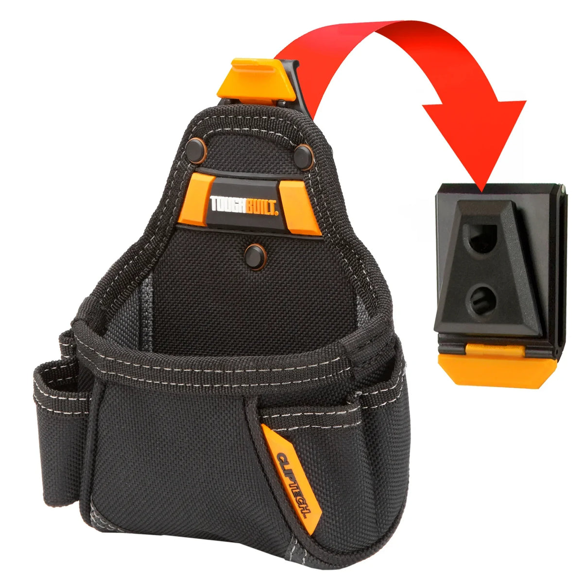 Bolsa multiusos para fita métrica Toughbuilt TB-CT-25 – imagem 10