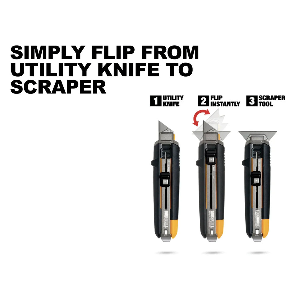 X-ato Raspador Dobrável com 5 Lâminas Toughbuilt TB-H4S5-01 – imagem 4