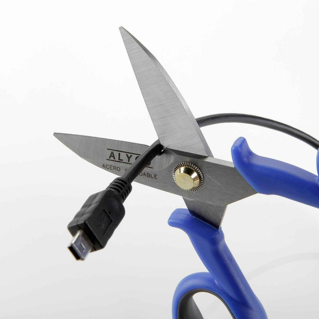 Tesoura Electricista Desencapador de Cabos 145 mm (108015)