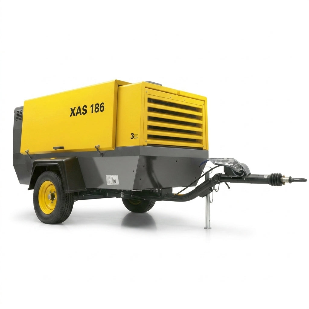 ATLAS COPCO XAVS186 JD para aluguer