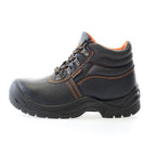 ABELIO, bota de couro bovino com cadarço S1P equipamento de proteção profissional