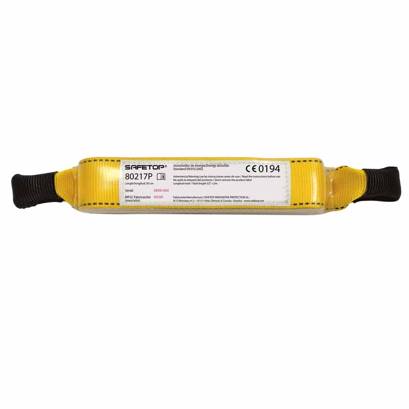 Equipamento Antiqueda Absorvedor de energia curto SAFE30, 30 cm para segurança profissional