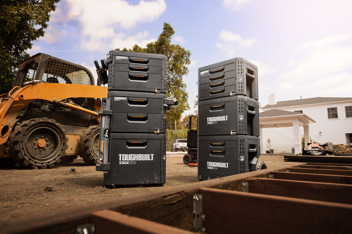 Caixa de ferramentas Toughbuilt StackTech XL de 4 gavetas Locking Box TB-B1-D-74-BEA – imagem 11