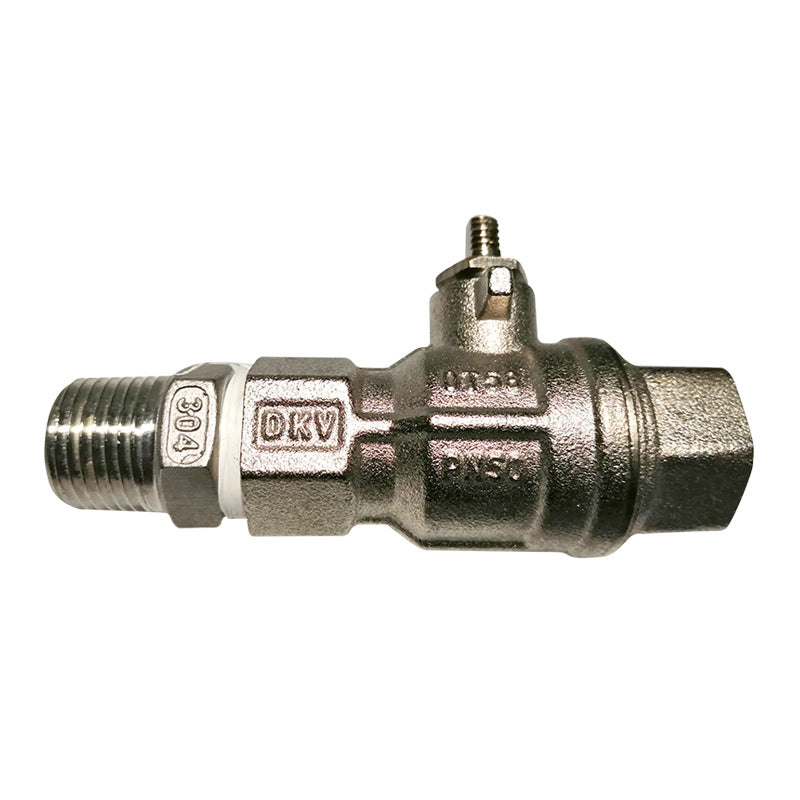 Acessório para Chuveiro de Emergência ACESSÓRIO PARA CHUVEIRO, válvula de latão de 1/2", todos os modelos para segurança profissional