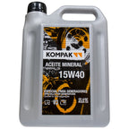 Óleo Gerador KOMPAK SAE 15W40 - 2 litros (KP-KPOIL-15W40-2L)