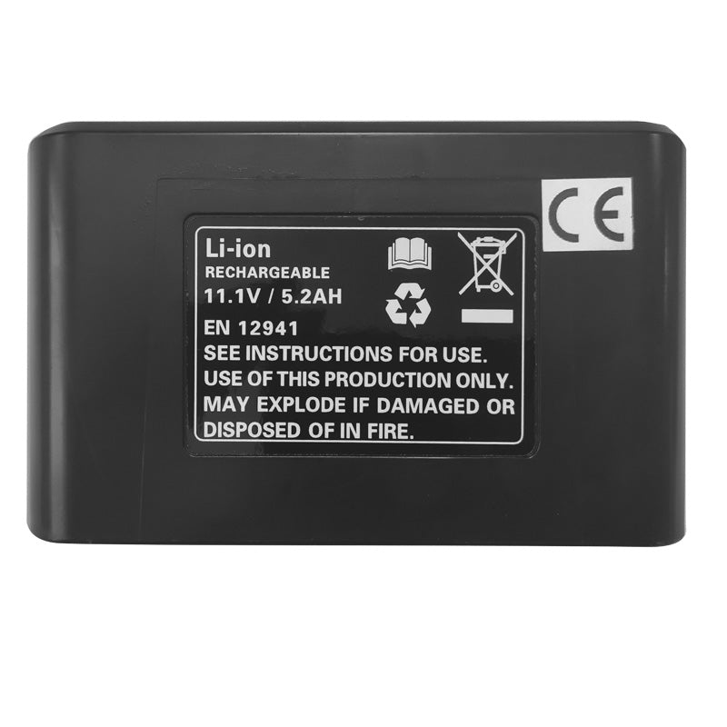 Proteção Respiratória AiFlow, bateria recarregável de íons de lítio para Cyclon 70600 para segurança profissional