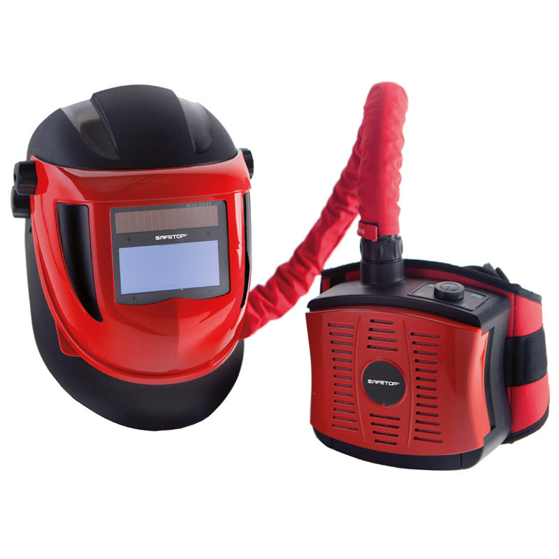 AIRSHELL TH3, Respirador PAPR com Escudo de Soldagem Automática
