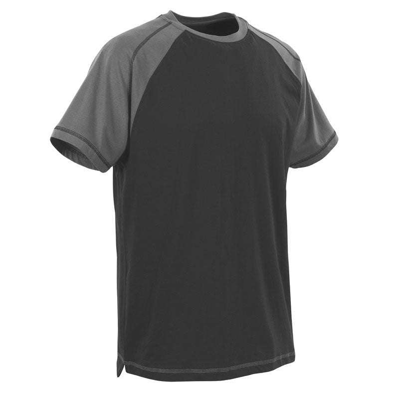 ALBANO, CAMISETA PRETA ANTRACITE DE DOIS TONS TAMANHO 3XL equipamento de proteção profissional