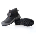 AMIO, bota S3, velcro e cadarços internos soldados