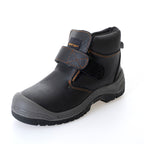 AMIO, bota S3, velcro e cadarços internos soldados