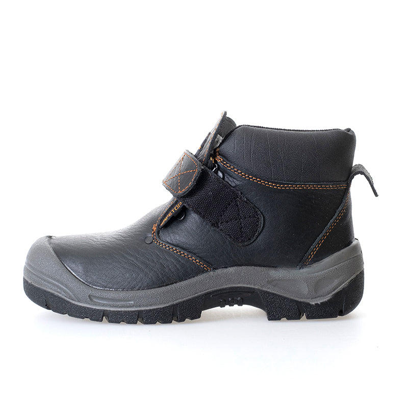 AMIO, bota S3, velcro e cadarços internos soldados equipamento de proteção profissional