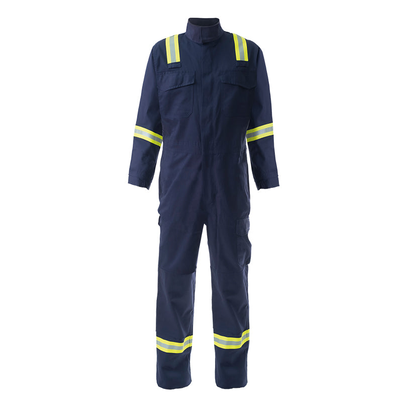 ARAPRO, macacão multiproteção azul marinho com refletores
