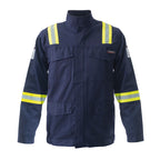 ARAPRO, jaqueta multiproteção azul marinho com refletivo equipamento de proteção profissional