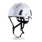 Capacete de Segurança Capacete Binorma para trabalho em altura EN397+EN12492, com tira de queixo comutadora