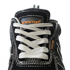 Zapato BAIO gris-negro, nobuk S1P, suela EVA sin metal