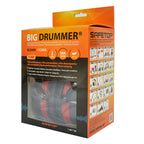 Equipamento de Proteção Profissional BIG DRUMMER, protetor auditivo dielétrico SNR 34 Db