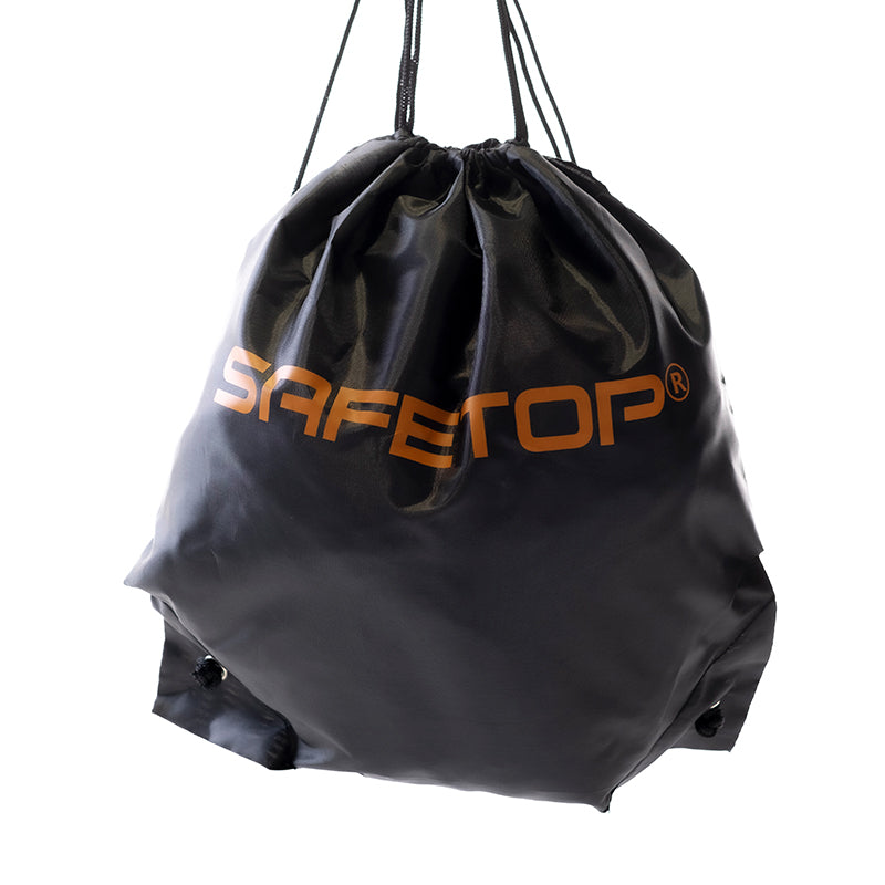 Bolsa de transporte de equipos de nailon negra 370 x 320 mm