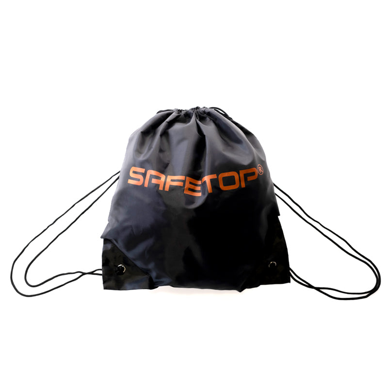 Bolsa de transporte de equipos de nailon negra 370 x 320 mm