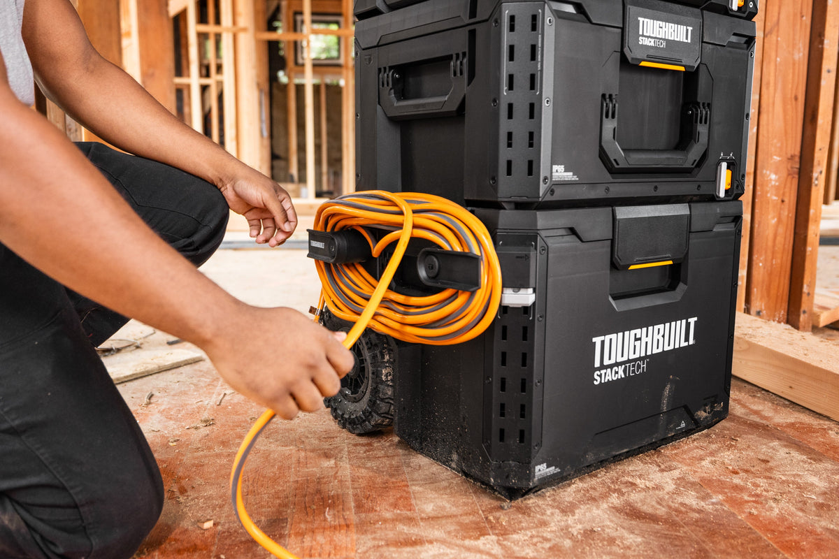 Conjunto de suportes para enrolar cabos StackTech Toughbuilt TB-B1-A-31-BEA – imagem 7