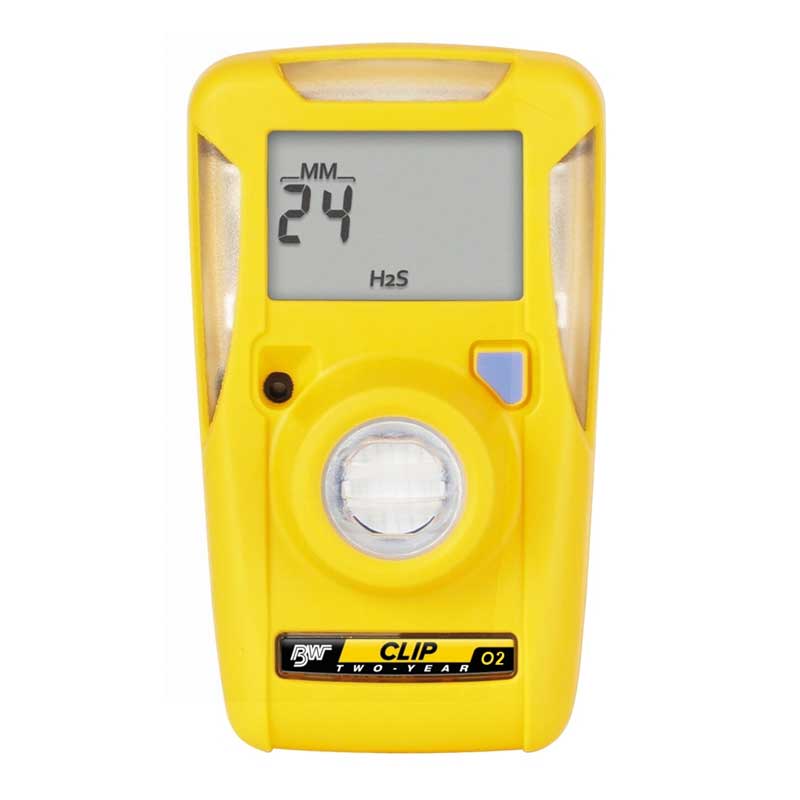 Detector de gás único descartável para oxigênio (O2) BW equipamento de proteção profissional