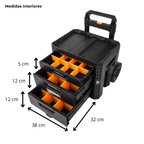Carro de ferramentas Toughbuilt StackTech de 3 gavetas Locking Box TB-B1-D-R93-BEA – imagem 18
