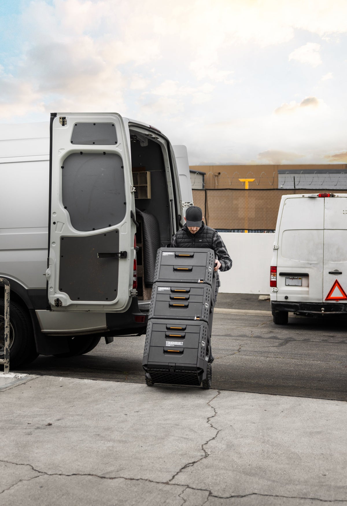 Carro de ferramentas Toughbuilt StackTech de 3 gavetas Locking Box TB-B1-D-R93-BEA – imagem 14