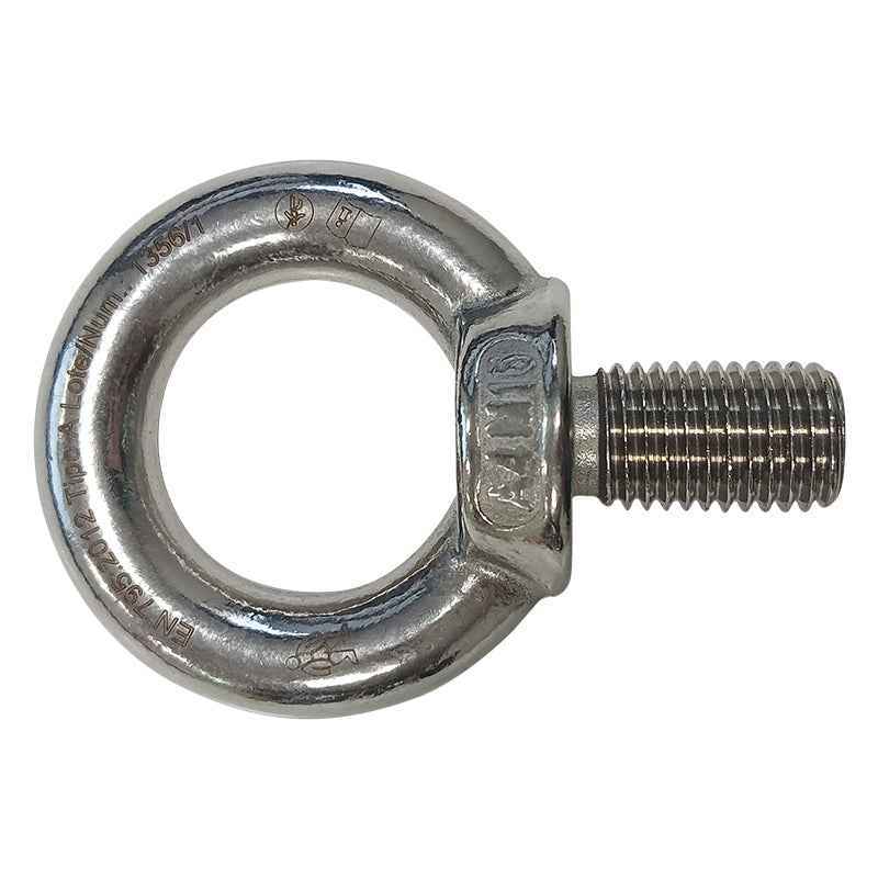 Equipamento de Proteção Profissional Âncora de Olhal Inox 316 M16 para Proteção Contra Quedas