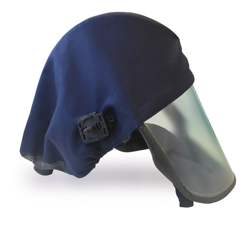 Capucha AirFlow completa: visera, capucha con salida de aire + sello facial
