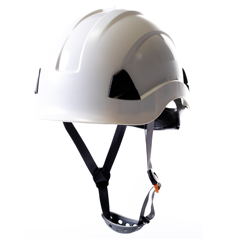 Capacete de Segurança CLIMBER, capacete 1000V sem viseira com tira de queixo, EN397, EN50365 equipamento de proteção profissional