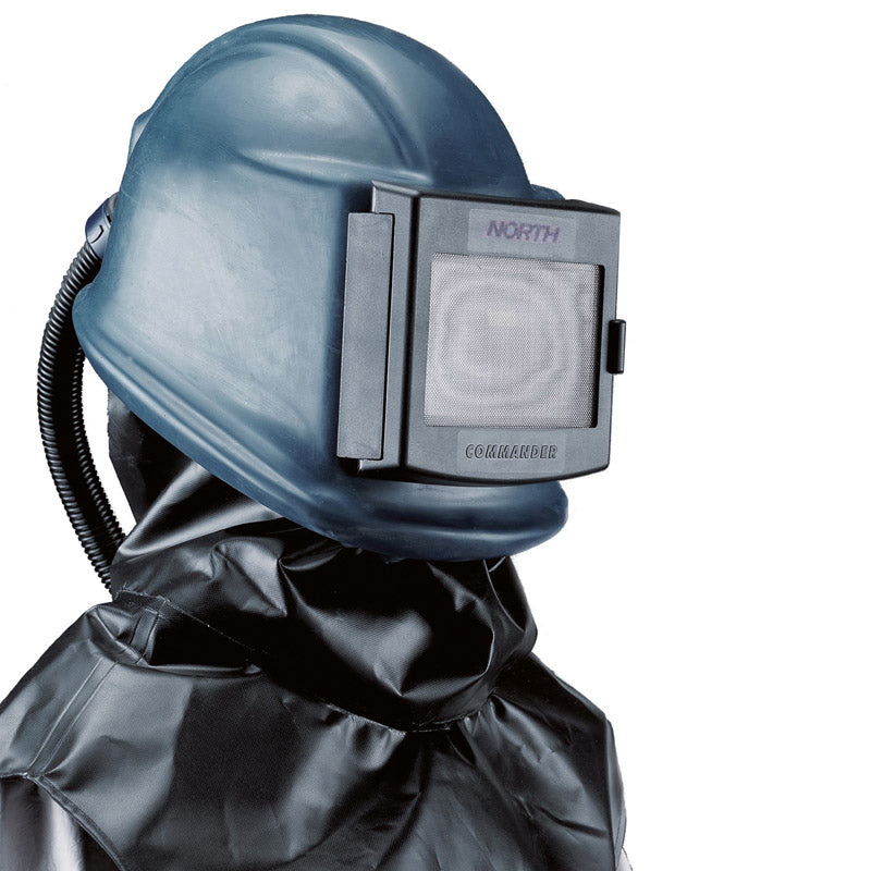 COMMANDER, máscara de jato de areia acoplável ao ClearFlow