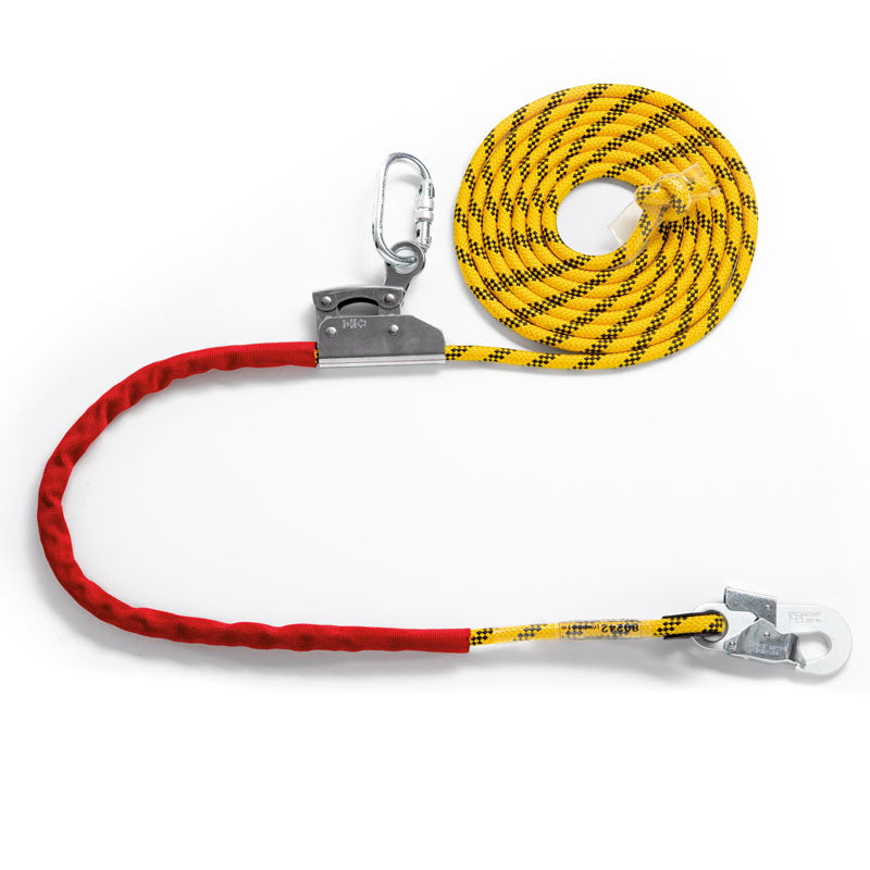 CORDA 3m, posicionamento com altochut e mosquetões equipamento de proteção profissional