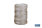 Cordão entrançado Verde/Preto em rolos de 100 metros e com 3mm de diâmetro. Indicado para trabalhos manuais, porta-chaves, pulseiras, colares, pesca, redes de pesca e desporto, etc.