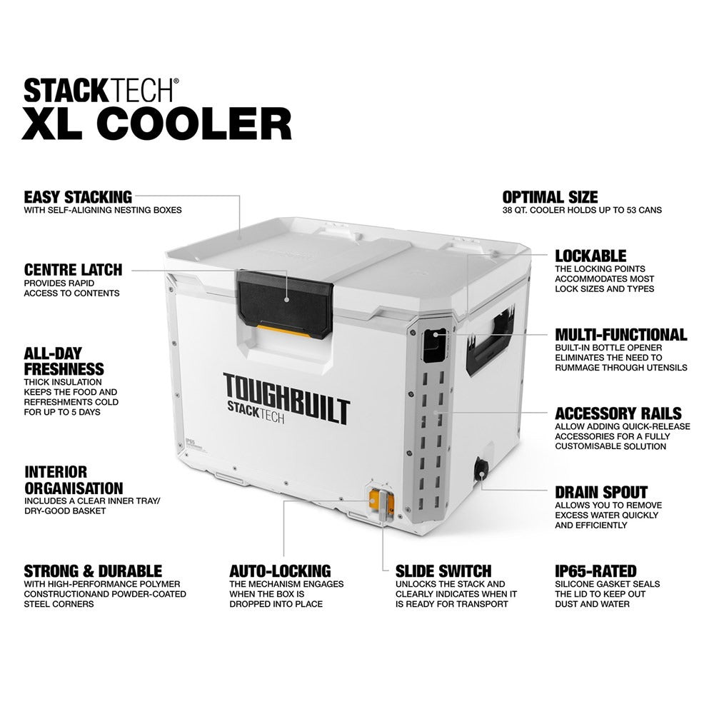 Geleira XL compacta StackTech Toughbuilt TB-B1-C-70 – imagem 5