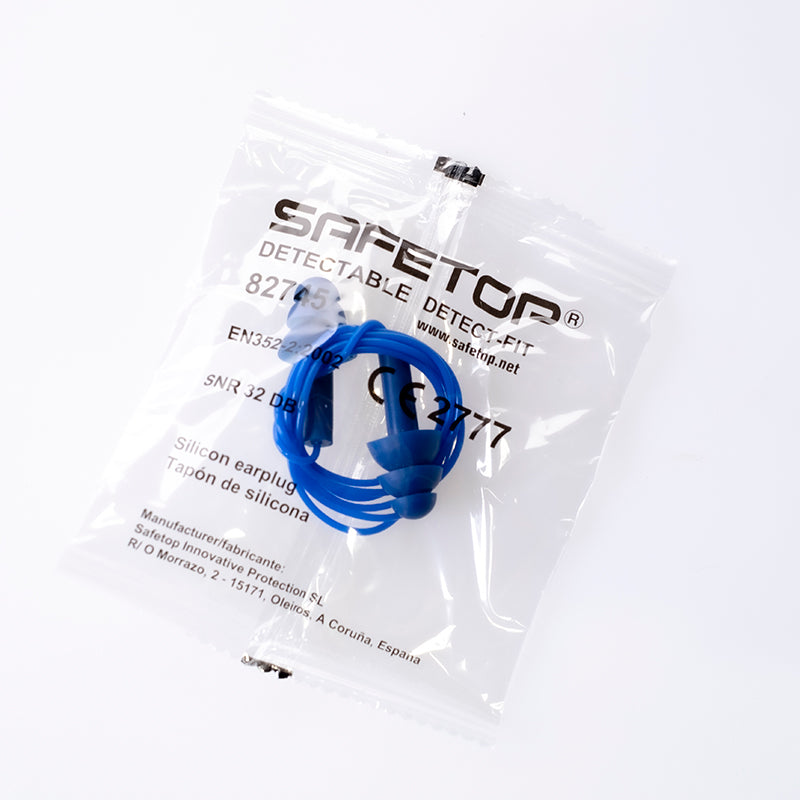 DETECT-FIT, protetores auriculares detectáveis com cordão em sacos de 150 peças SNR 32