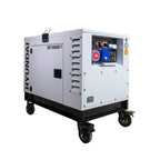 Gerador Diesel Elétrico Insonorizado DHY15000SE-T com Potência Máxima de 12Kw/15KVA (HY-DHY15000SE-T)