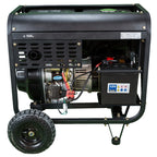 Gerador a diesel monofásico aberto DHY6000LEK de 5,5 kW (HY-DHY6000LEK)
