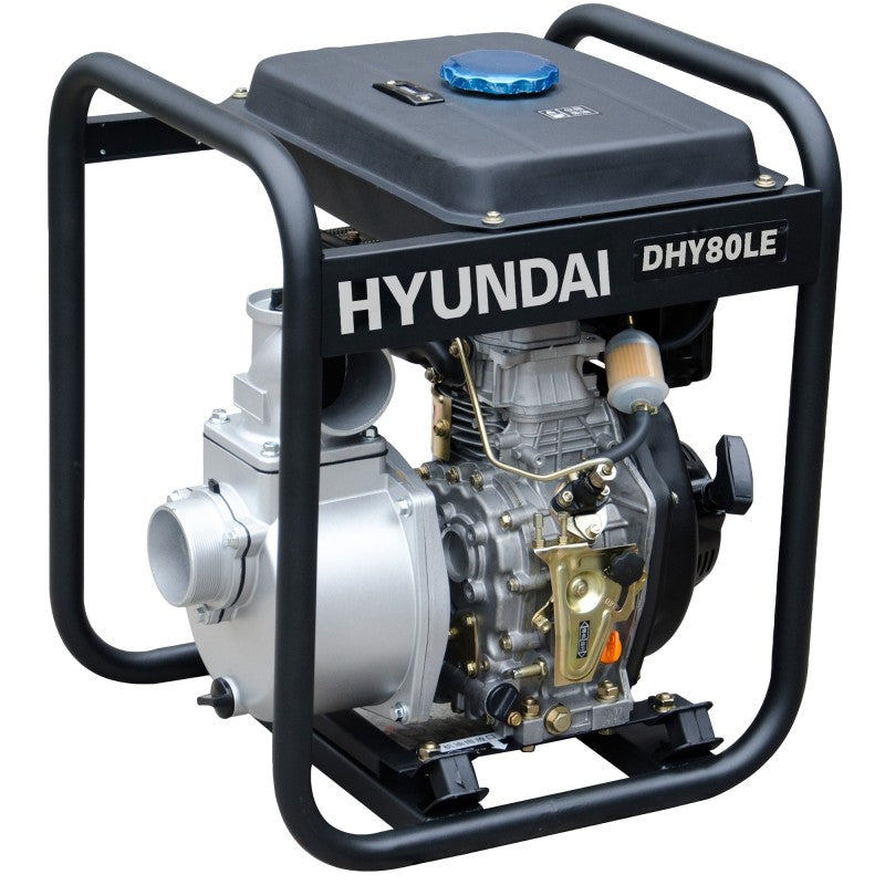 Bomba de água a diesel DHY80LE para água limpa (HY-DHY80LE)