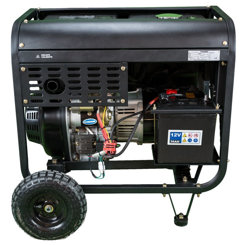 Gerador a diesel DHY8500LEK Pro Series 6,5 kW HYUNDAI (HY-DHY8500LEK)