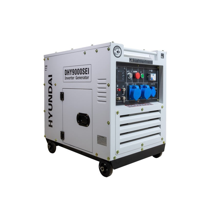 Gerador inversor a diesel à prova de som DHY9000SEi de 6,5 kW (HY-DHY9000SEi)