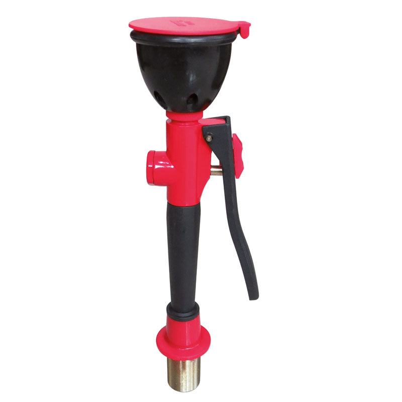 CHUVEIRO PORTÁTIL, com botão de pressão e mangueira de 1,5 m equipamento de proteção profissional