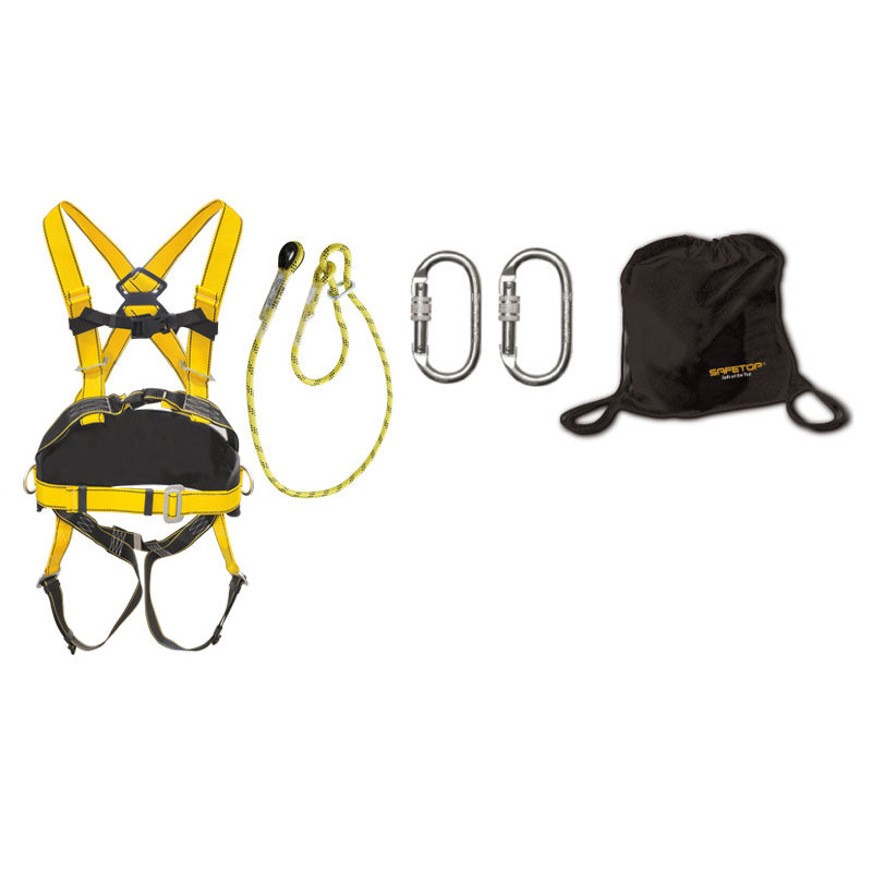 Equipamento de Proteção Profissional ELBRUS 69B-2, kit Corda ajustável 1,7 m + 2x80112J+80124 para segurança profissional