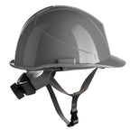 Capacete de Segurança SÉRIE ER, capacete de HDPE com tira de queixo e parafuso, EN397